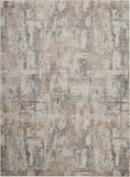 Nourison Rustic Textures RUS06 Painterly Machine Made Power-loomed Indoor Area Rug Beige/Grey 9'3" x 12'9" 99446462152