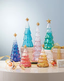 Wintery Woods™ Lit Mercury Glass Pine Tree - Set of 4 (Pine Tree only)