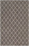 Whistler WSR-2301 Modern Viscose, Wool Rug WSR2301-913 Charcoal, Ivory 50% Viscose, 50% Wool 9' x 13'