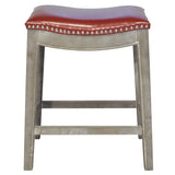 Elmo Bonded Leather Counter Stool