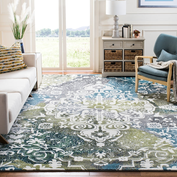 Safavieh Water Color 669 Power Loomed Polypropylene Rug WTC669B-26