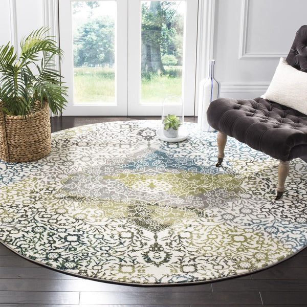 Safavieh Water Color 672 Power Loomed Polypropylene Rug WTC672B-4