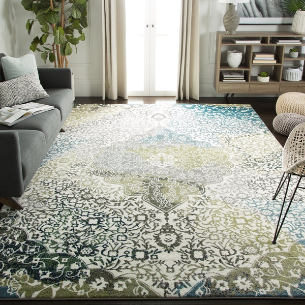 Safavieh Water Color 672 Power Loomed Polypropylene Rug WTC672B-4