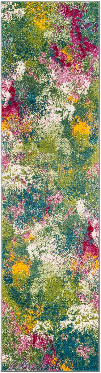 Watercolor Power Loomed Rug - Stunning Polypropylene Design for Modern Home Décor and Comfort