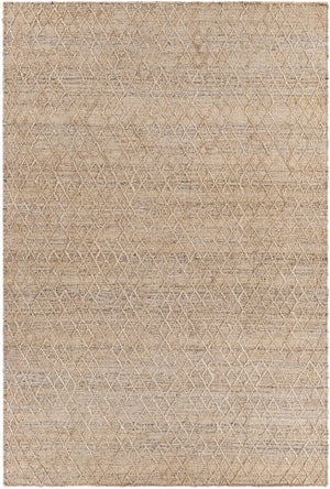 Watford WTF-2301 Global Jute, Wool Rug WTF2301-81012 Charcoal, Medium Gray, Light Gray, Beige 60% Jute, 40% Wool 8'10" x 12'