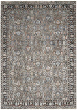 Nourison Starry Nights STN10 Persian Machine Made Loom-woven Indoor Area Rug Grey/Navy 9'10" x 12'6" 99446797346