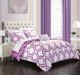 Juniper Lavender King 4pc Duvet Set