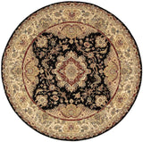 Nourison Nourison 2000 2028 Persian Handmade Tufted Indoor Area Rug Black 8' x ROUND 99446686060