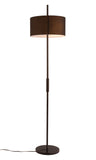 Zuo Modern Lonte Steel, Poly Cotton, Acrylic Modern Commercial Grade Floor Lamp Black Steel, Poly Cotton, Acrylic