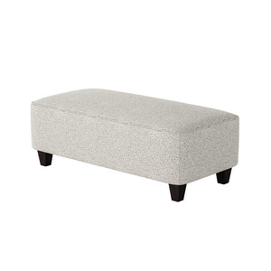 Fusion 100-C Transitional Cocktail Ottoman 100-C Chit Chat Domino 49" Wide Cocktail Ottoman