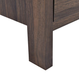 Noble House Olimont Contemporary 6 Drawer Dresser, Medium Brown