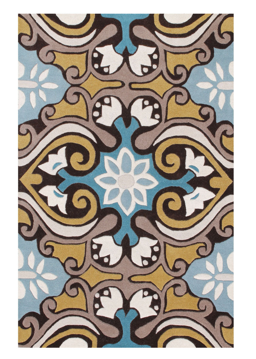 Wyndham Luxurious 100% Wool Pile Rug - Elevate Your Home Décor with Ti