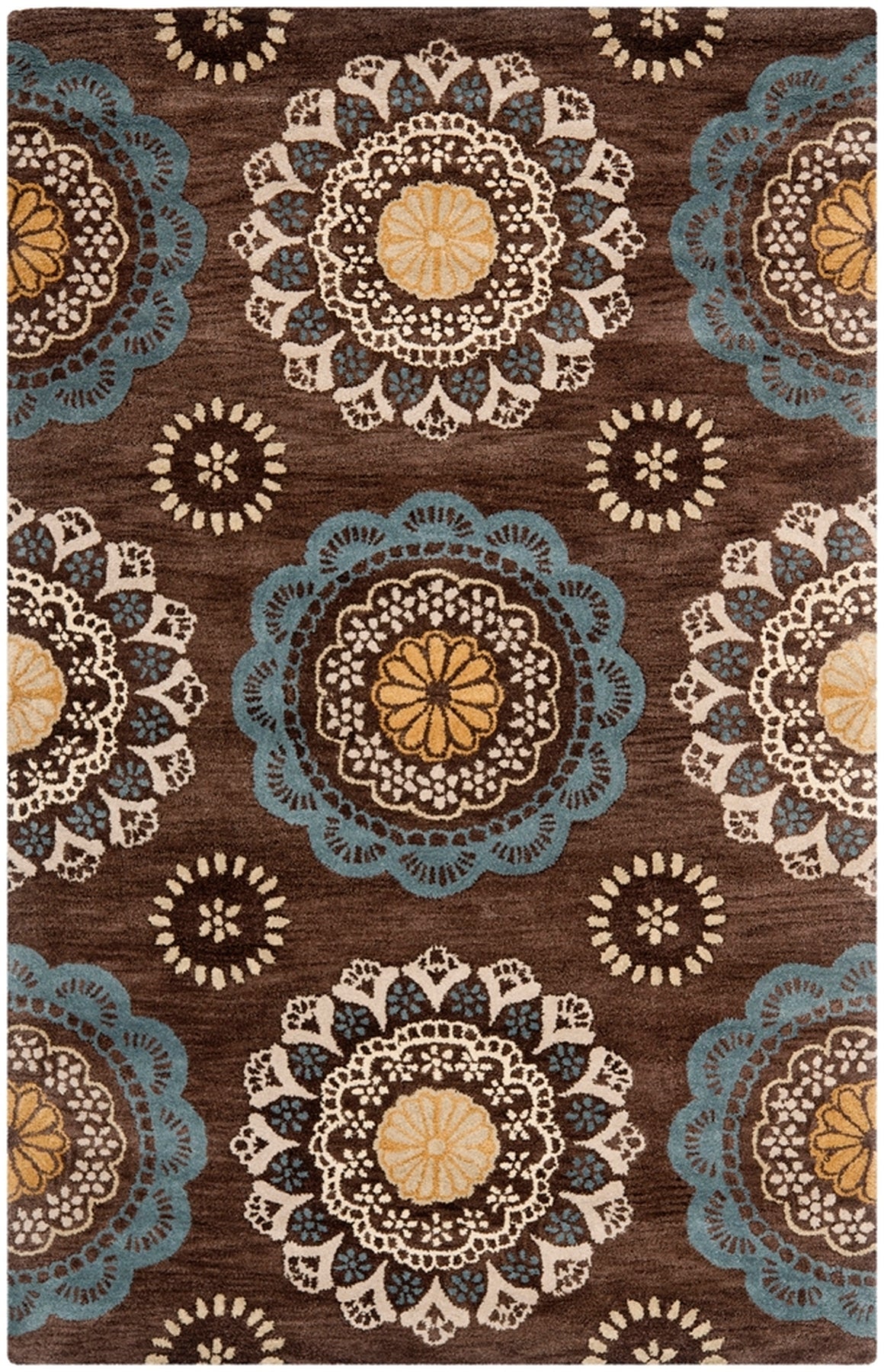 Wyndham Luxurious 100% Wool Pile Area Rug - Elevate Your Space with Ti