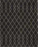 Geometric Shag GOS01 Moroccan Machine Made Power-loomed Indoor only Area Rug
