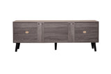 Porter Designs Skagen Mid-Century Modern Modern TV Stand Gray 06-209-10-2317