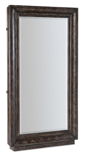 Hooker Furniture Traditions Floor Mirror w/hidden jewelry storage 5961-50001-89