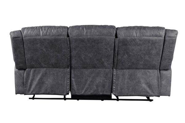 Porter Designs Socorro Contemporary Reclining Sofa Gray 03-180C-01-7625