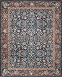 Nourison Nourison 2020 NR201 Persian Machine Made Loomed Indoor Area Rug Navy 8' x 10'6" 99446363817