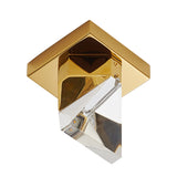 Bethel Brass LED Flush Mount in Metal & Crystal