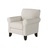 Fusion 512-C Transitional Accent Chair 512-C  Truth or Dare Salt Accent Chair