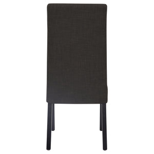 Valencia Fabric Chair Set of 2 - Elegant Parsons Design for Dining Room or Living Space Decor