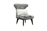 Chateau Black Accent Chair