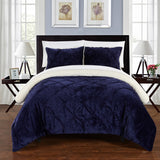 Josepha Navy Twin X-Long 2pc Comforter Set