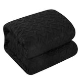 Jazmine Black Twin 2pc Comforter Set