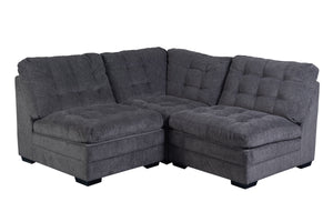 Porter Designs Morrison Contemporary Modular Contemporary Sectional Gray 01-33C-05-2319-KIT