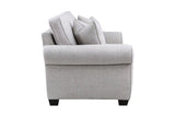 Porter Designs Oasis Overstuffed Transitional Loveseat Cream 01-207C-02-6327