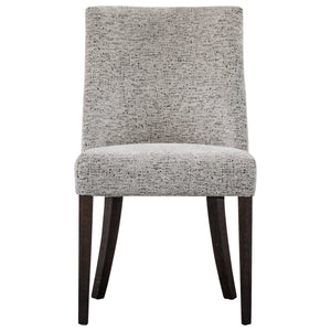 New Paris Fabric Chair Set of 2 - Modern Design with Elegant Upholstery for Stylish Dining Spaces