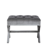 Keila Grey Ottoman