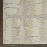 Nourison Symmetry SMM04 Artistic Handmade Tufted Indoor Area Rug Ivory/Beige 5'3" x 7'9" 99446495471