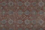 Marquette Watercolor Rug - Elegant Persian Motifs in Space-Dyed Tones, Machine-Made Luxury Decor