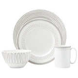 Charlotte Street Grey East™ 4-Piece Place Setting