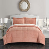 Ryland Blush Queen 3pc Comforter Set