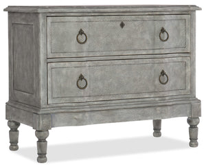 Hooker Furniture Boheme Traditional-Formal Verbena Bachelors Chest in Poplar and Hardwood Solids with Poplar and Cedar Veneers 5750-90017-BLU3