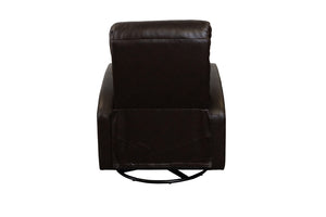 Porter Designs Marshall Swivel Transitional Recliner Brown 03-201C-13-2281