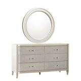 Pulaski Furniture Zoey Round Beveled Mirror P344110-PULASKI P344110-PULASKI