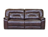 Southern Motion Low Key 354-40P  Transitional  Leather Power Headrest Sofa with USB Charging Ports 354-40P 903-22