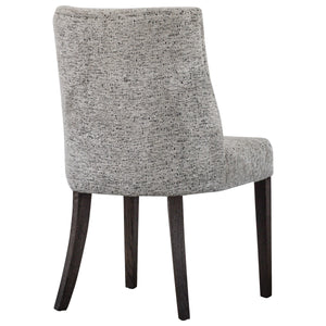 New Paris Fabric Chair Set of 2 - Modern Design with Elegant Upholstery for Stylish Dining Spaces