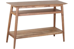 Porter Designs Portola Solid Acacia Wood Transitional Console Table Natural 05-108-10-5023