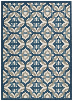 Nourison Waverly Sun N' Shade SND30 Outdoor Machine Made Power-loomed Indoor/outdoor Area Rug Celestial 10' x 13' 99446314277