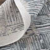 Elias 6891F Viscose / Wool Hand Woven Abstract Rug
