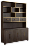 Hooker Furniture Curata Modern-Contemporary Buffet/Credenza in Rubberwood Solids with White Oak Veneers 1600-75900-DKW