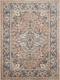 Nourison Concerto CNC05 Farmhouse Machine Made Power-loomed Indoor only Area Rug Beige/Grey 10' x 14' 99446077530