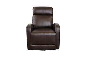 Porter Designs Marshall Swivel Transitional Recliner Brown 03-201C-13-2281