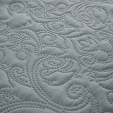 Sachi Grey Twin 2pc Quilt Set