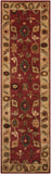 Nourison Tahoe TA08 Handmade Knotted Indoor Area Rug Red 2'3" x 8' 99446336941