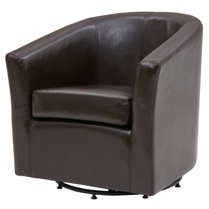 Hayden Swivel Bonded Leather Chair